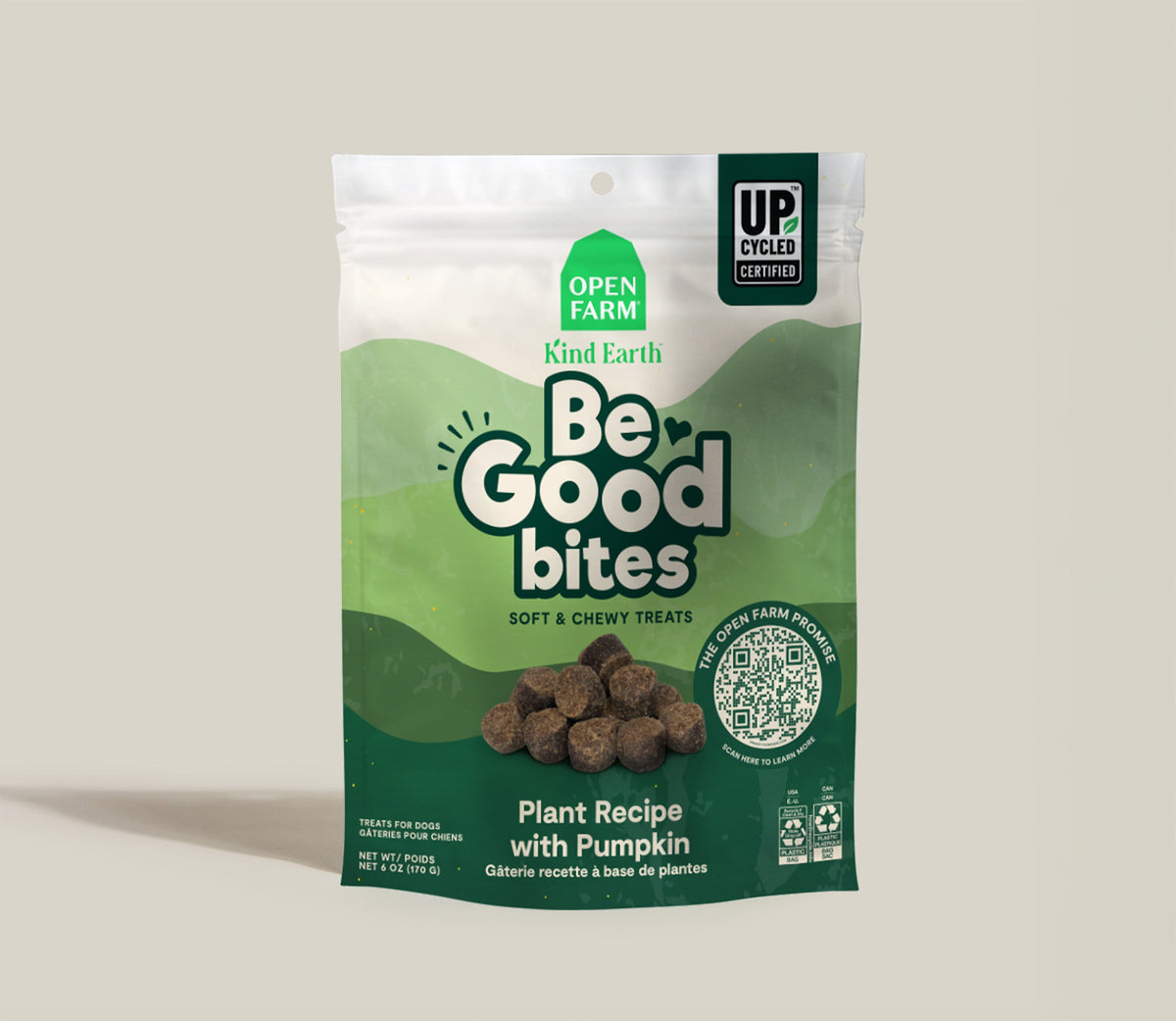 Soft Plant-Based Pumpkin & Blueberry Puppy Treats – Upcycled Bites