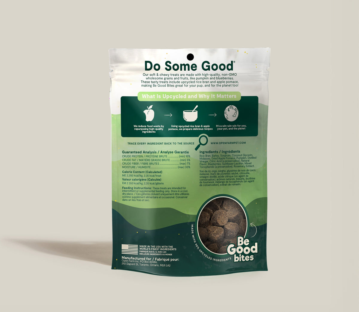 Soft Plant-Based Pumpkin & Blueberry Puppy Treats – Upcycled Bites