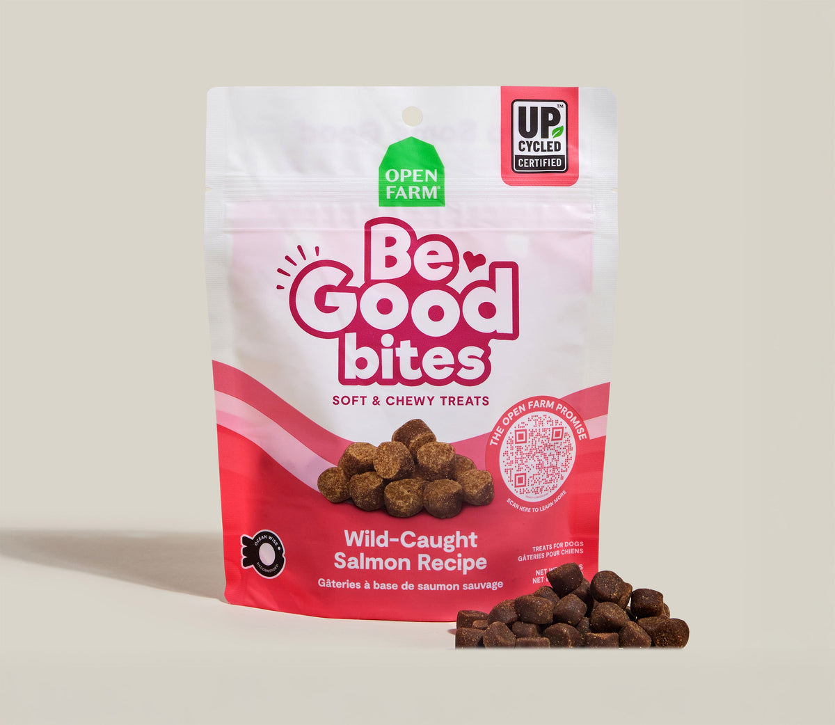 Wild-Caught Salmon Soft Dog Treats – Ocean Wise Endorsed, Upcycled Bites