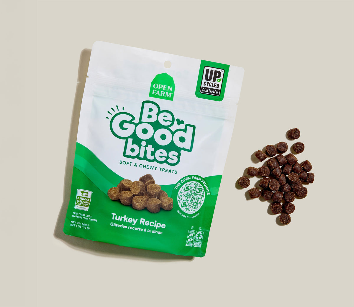 Soft-Chewy Turkey Training Treats for Dogs - Humanely Raised, Non-GMO Recipe