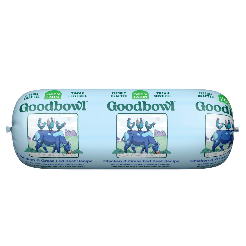 Slice-and-Serve Chicken & Grass-Fed Beef Frozen Fresh Dog Food Roll
